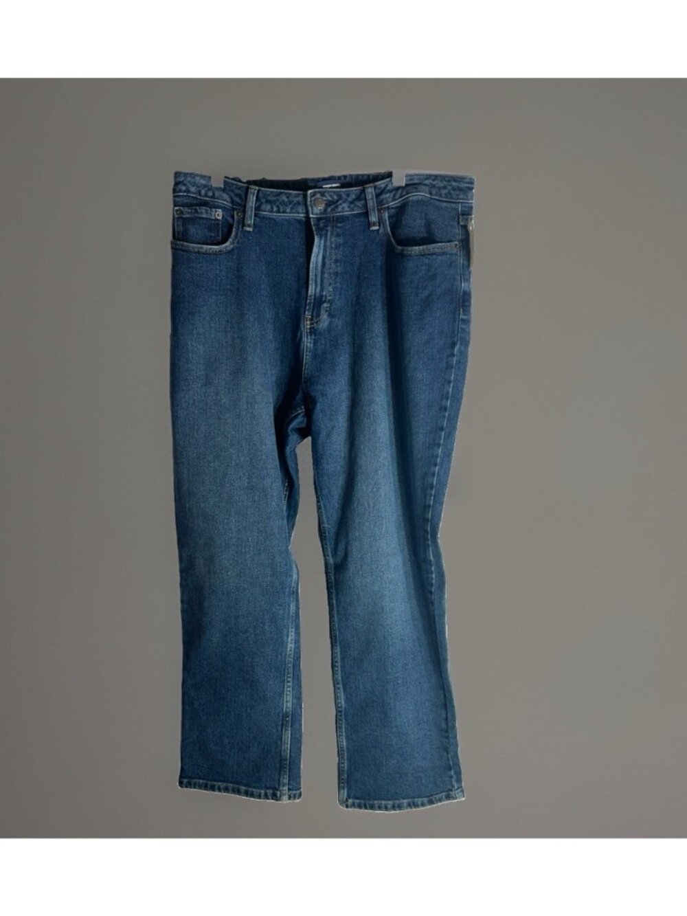 Amazon Essentials Blue Jeans Size 16 Short 5 Pocket Denim Stone Dark wash New